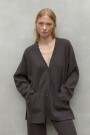 CARDIGAN NIMAL Marron