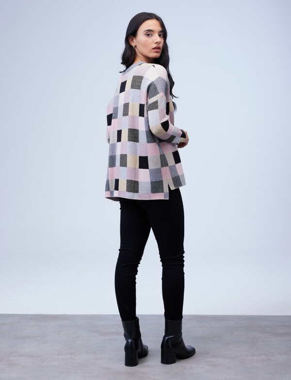Buzo Colorblock MULTI/ROSA