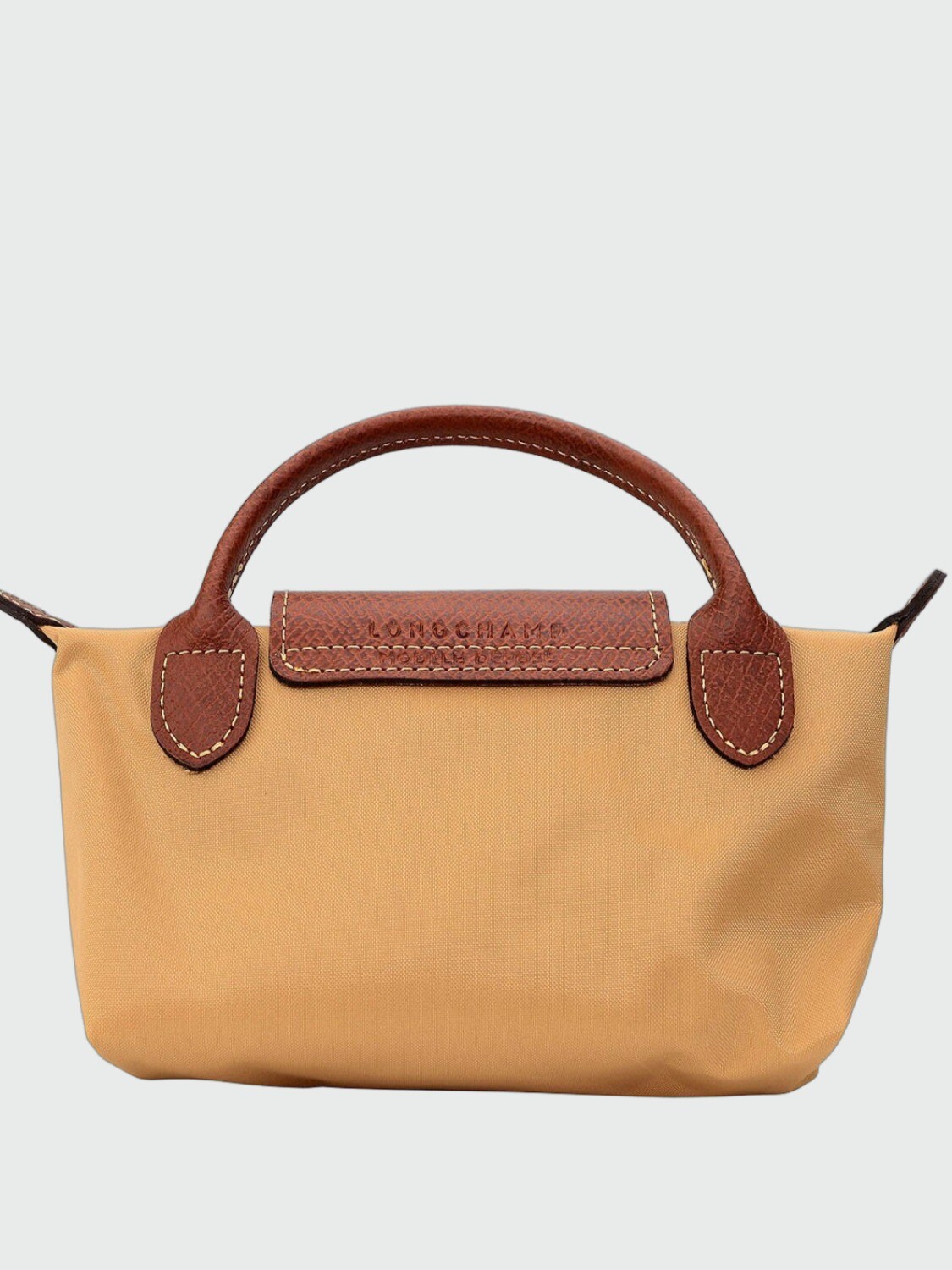 LONGCHAMP - LE PLIAGE ORIGINAL, POUCH Beige