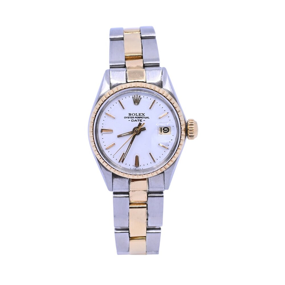 Rolex date dama 6517, acero y oro 25 mm año 1967. Rolex date dama 6517, acero y oro 25 mm año 1967.