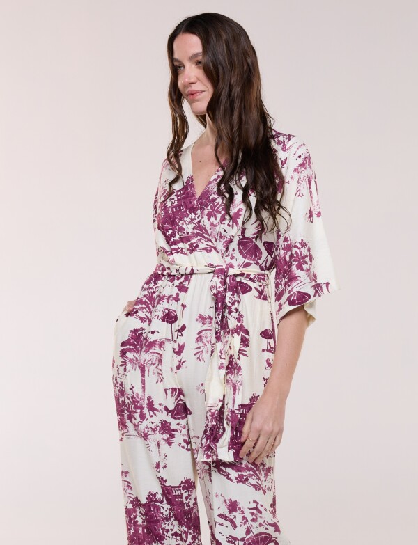 Enterito Printed VIOLETA