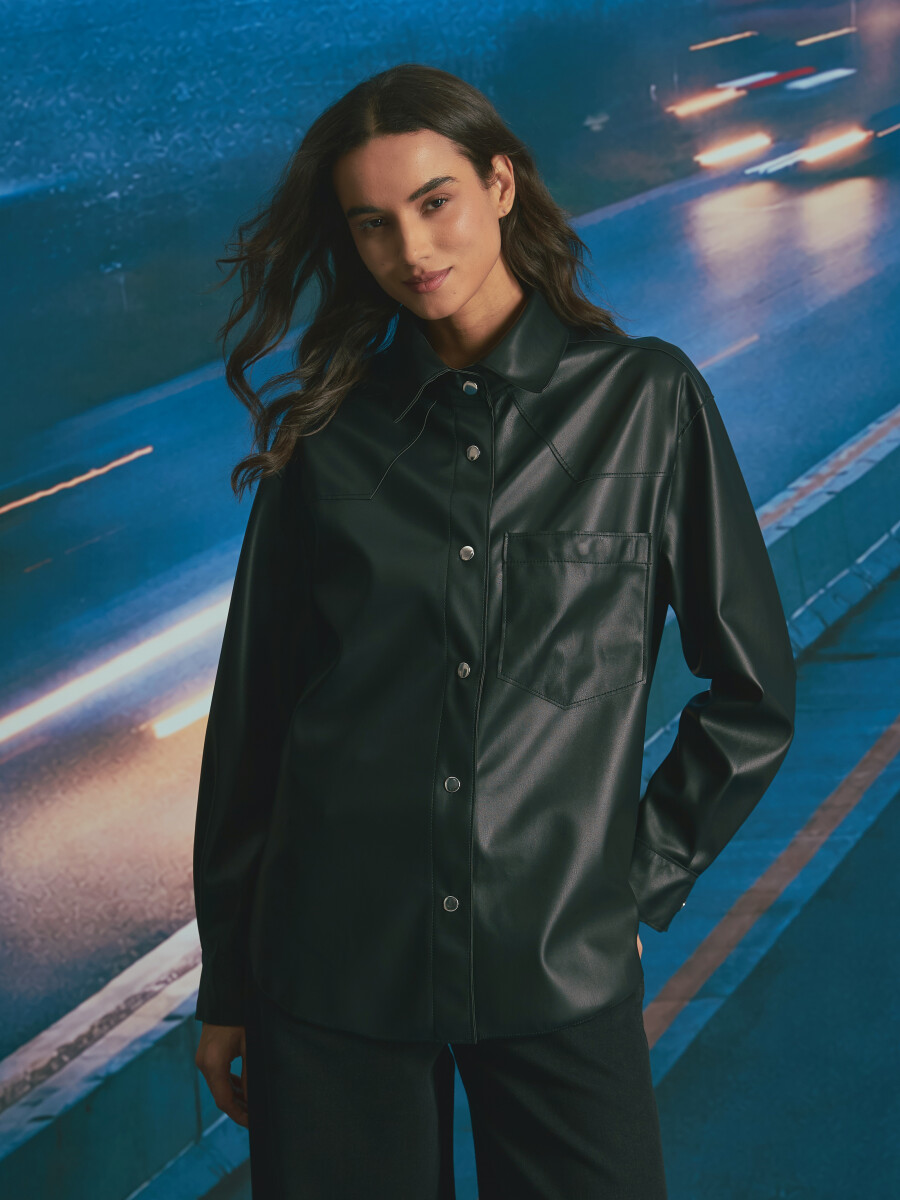 SOBRECAMISA PANDORA - NEGRO 