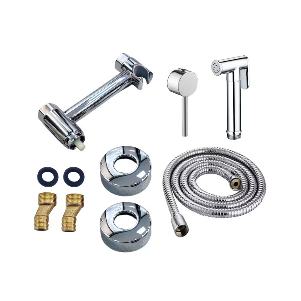 Grifería de Ducha higiénica monocomando Exterior Milano Cromada Brillante Grifería De Ducha Higiénica Monocomando Exterior Milano Cromada Brillante