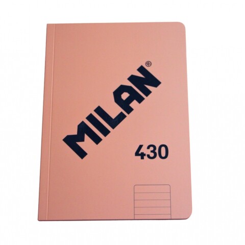 CUADERNO MILAN TAMAÑO A5 RAYADO DE 48 HOJAS COLOR ROSADO CUADERNO MILAN TAMAÑO A5 RAYADO DE 48 HOJAS COLOR ROSADO