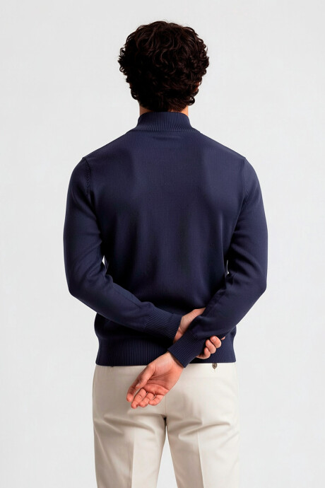 SWEATER BOTTI OUTLET Azul Marino