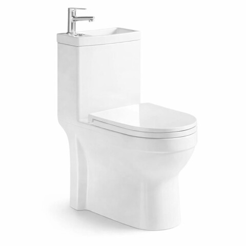 Inodoro Con Mochila Y Lavatorio Integrado Inodoro Con Mochila Y Lavatorio Integrado