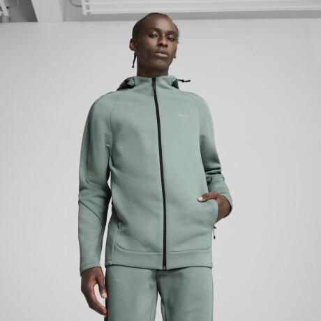 EVOSTRIPE Full-Zip Hoodie DK 68461330 Verde