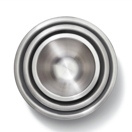 Set de 3 Bowls OXO Acero Inoxidable Blanco