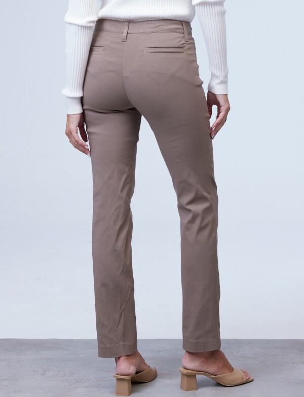 Pantalon Slim KHAKI