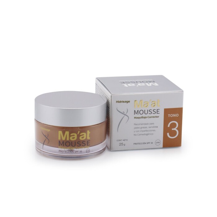 HIDRISAGE MAAT MOUSSE ANTIACNE SPF50 N03 única