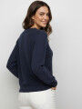 Sweater Aspasia Azul Marino