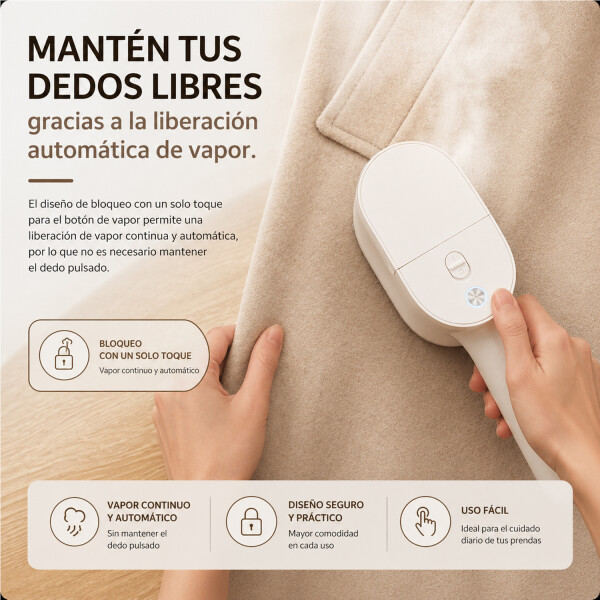 Plancha A Vapor Xiaomi Handheld Steam Iron Portátil PLANCHA VAPOR XIAOMI HANDHELD STEAM IRON