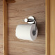 PORTA ROLLO ACCESORIO METAL LINIA ZINC COLOR CROMO BRILLO CROMO