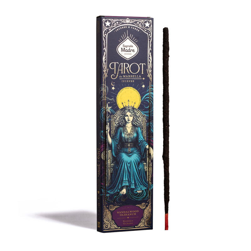 INCIENSO TAROT MARSELLA SAGRADA MADRE X6 Sandalo/olibano
