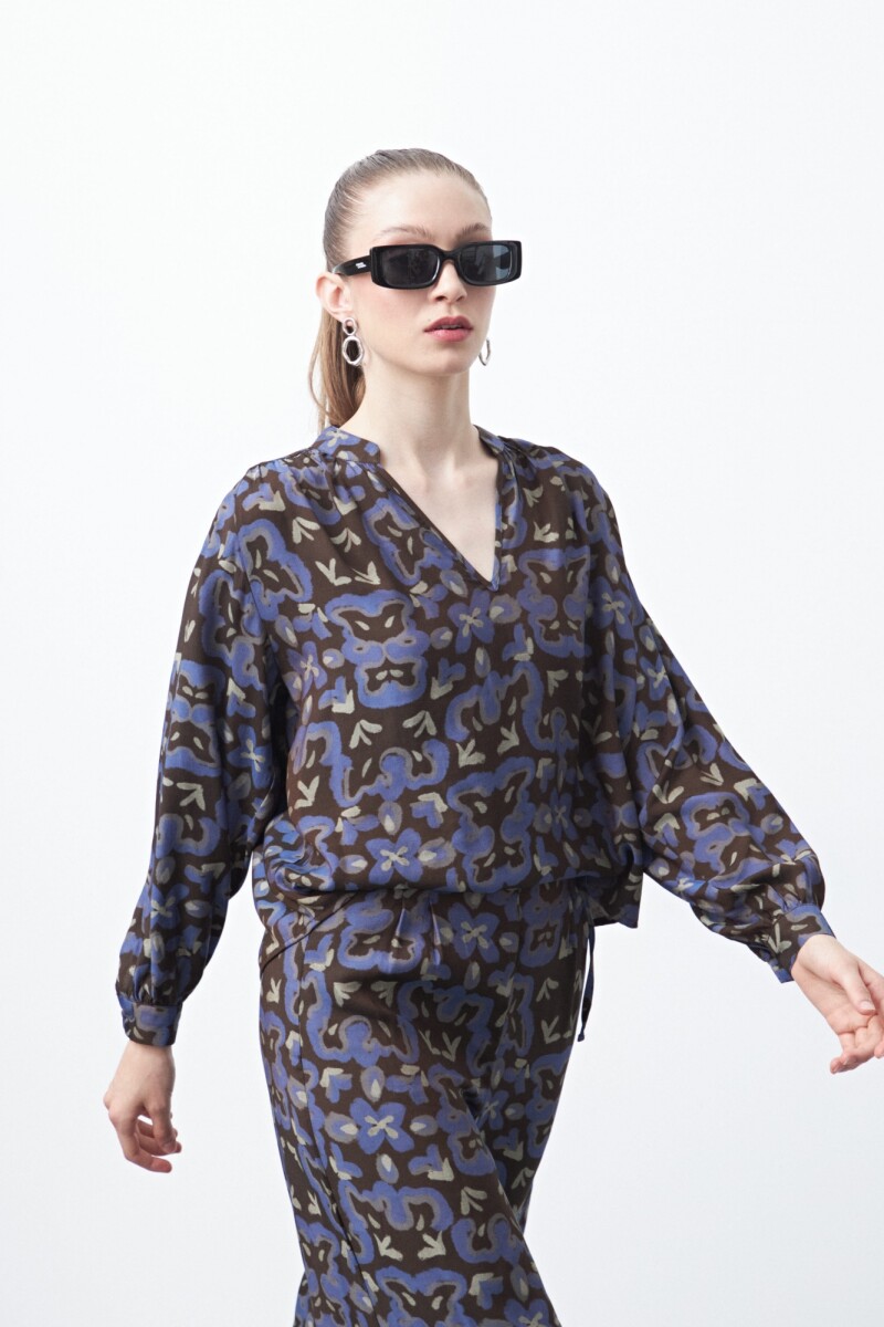 BLUSA SOHO PRINT Florcitas
