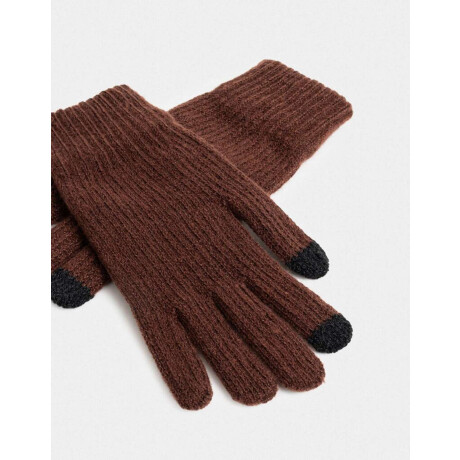 Guantes Varios Marron Chocolate
