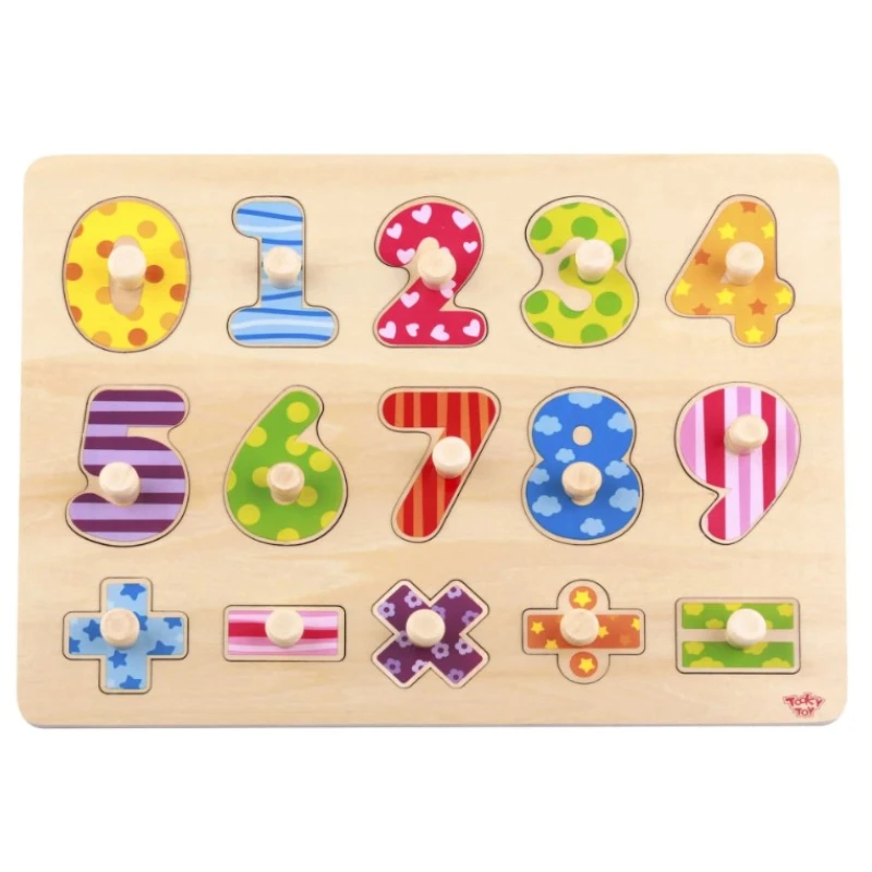 Puzzle madera números Puzzle Madera Números