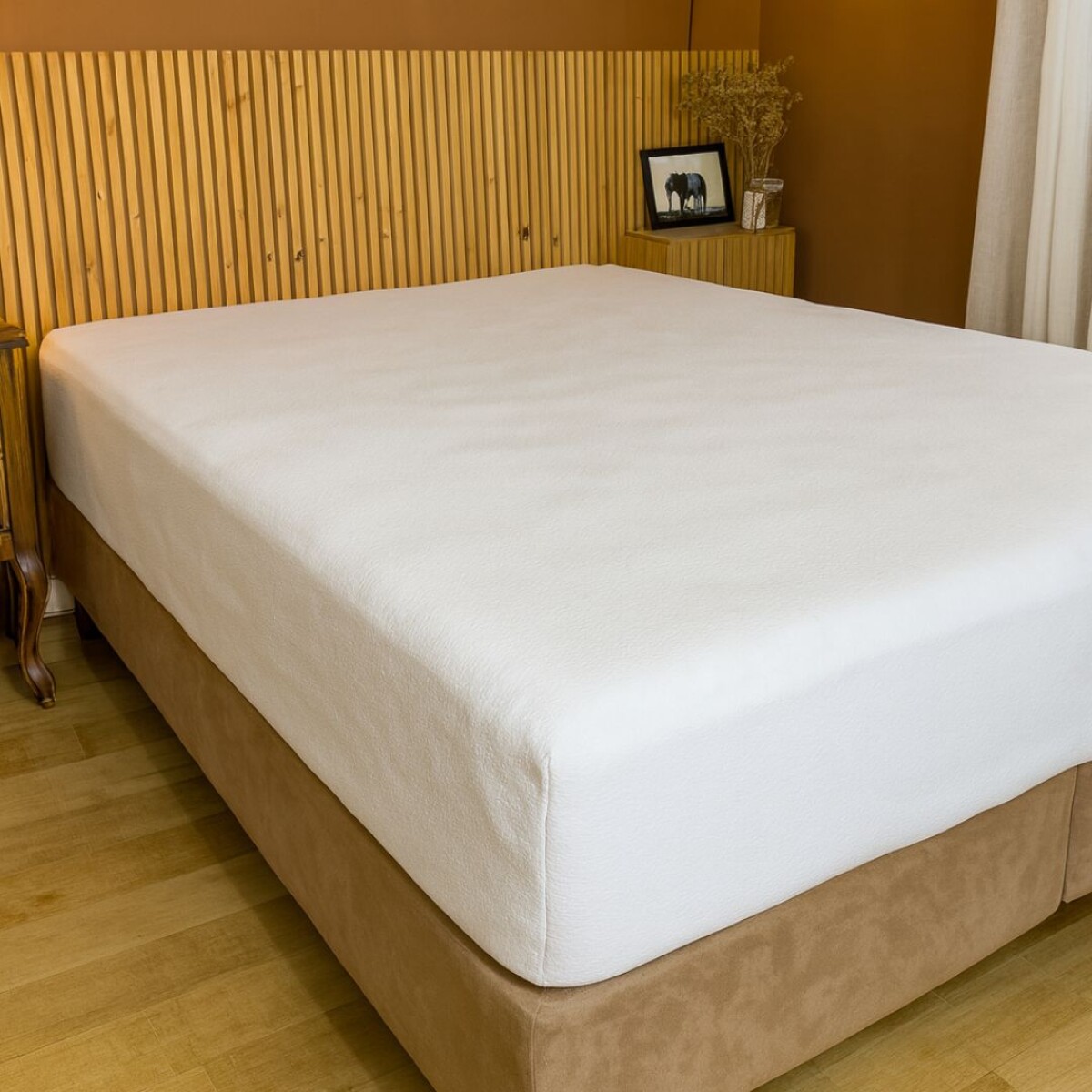 PROTECTOR DE COLCHON IMPERMEABLE QUEEN 160X200CM 