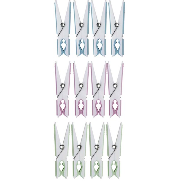 PALILLOS FASHION 12 UNIDADES MULTICOLOR