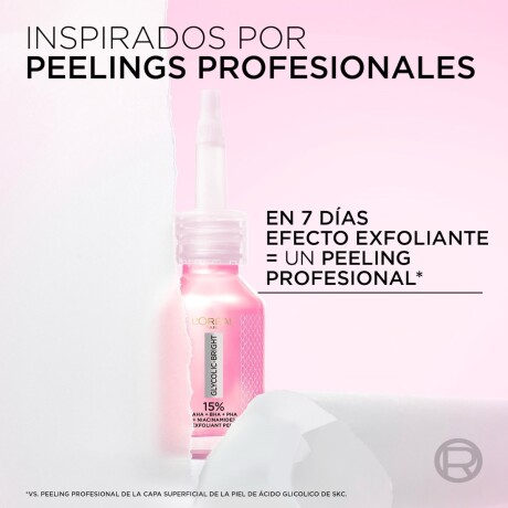 Peeling L'Oréal Paris Glycolic Bright Peeling Exfoliante Anti-Manchas 25ml Peeling L'Oréal Paris Glycolic Bright Peeling Exfoliante Anti-Manchas 25ml