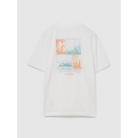 V-FRCH GAP SURF TEE NEW OFF WHITE