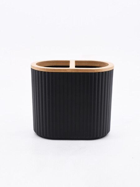 PORTACEPILLOS BÁSICO BAMBÚ NEGRO