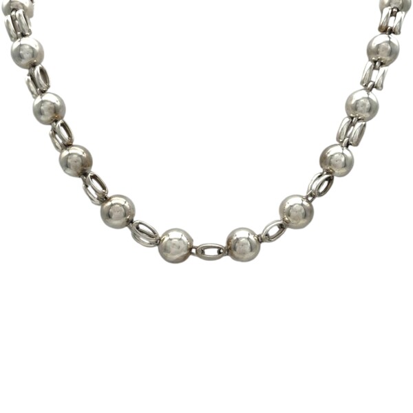 Cadena Bolitas-Plata 925-Sin Piedra-CD3356 sinpiedra