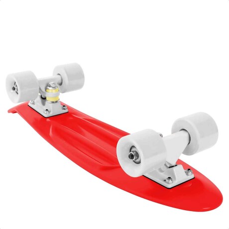 Skate Longboard Penny Patineta Aluminio Ruedas Pu Rojo