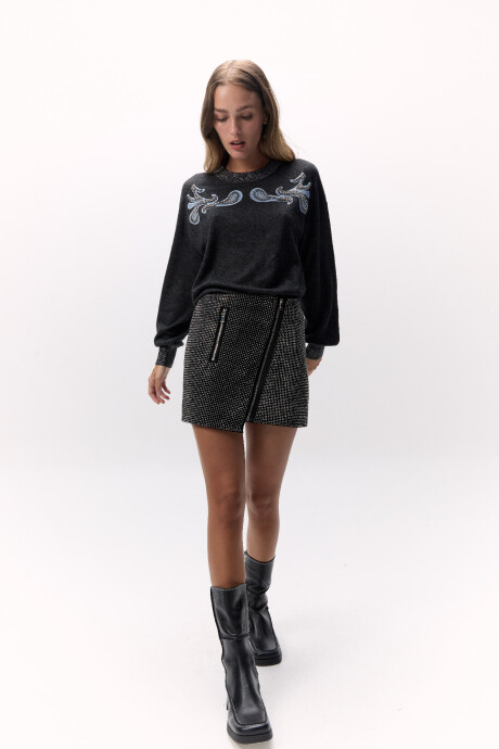 Sweater Dinastía Negro