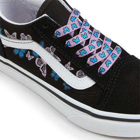 VANS OLD SKOOL SHOES Black & Butterfly