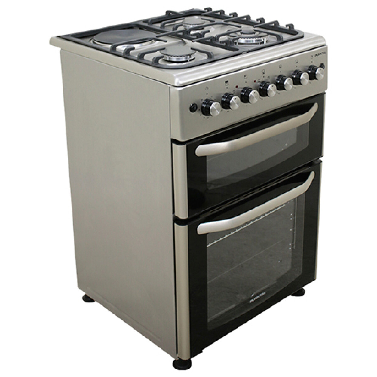 COCINA PUNKTAL PK-1980 DTK 3H + 1D Doble HORNO A.Inox - Sin color 