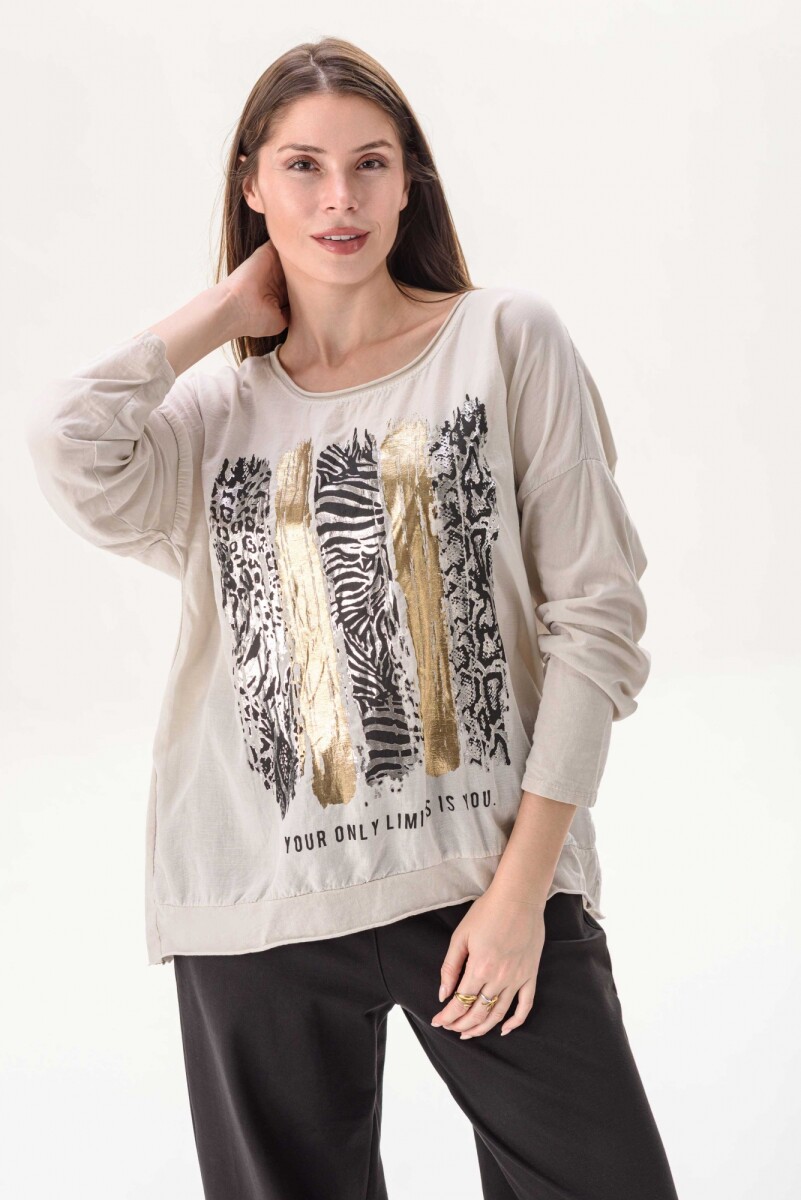 Blusa Serena - Beige 