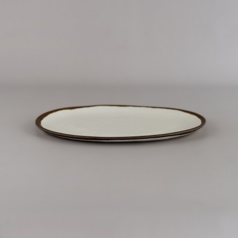 Fuente Oval 30x23cm Cream Fuente Oval 30x23cm Cream