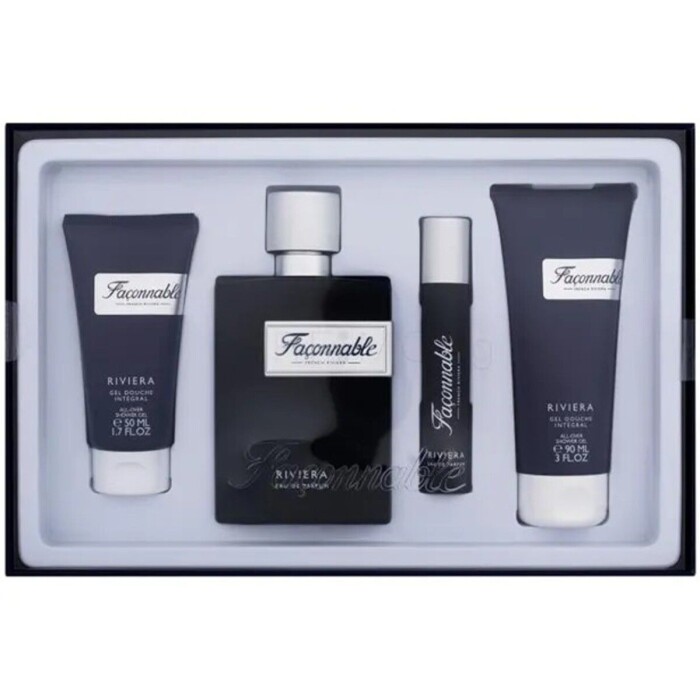 FACONNABLE RIVIERA HOMME 4 PZA 90 ML. única