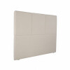 Respaldo 2 Plazas Madera y Tela - Moscou Beige