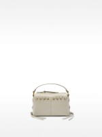 Bolso De Mano Trenzado Con Bandolera crudo
