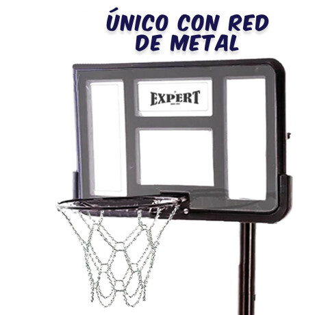 Tablero Acrílico 3.1m Basketball Portátil + Pelota Bkt001017