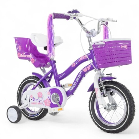 Bicicleta rodado 12 Queen Bebesit Violeta Bicicleta rodado 12 Queen Bebesit Violeta