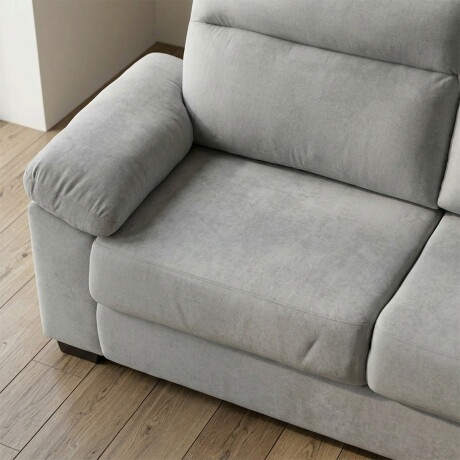 Sofá Owen - Tela Microfibra - 3 cuerpos 12073 (Greige)