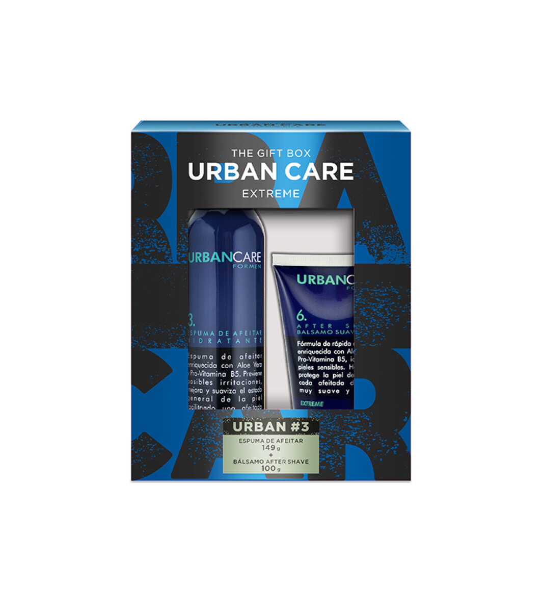 Set Urban Care - Extreme Espuma de afeitar 149 g + Bálsamo after shave 100 g 