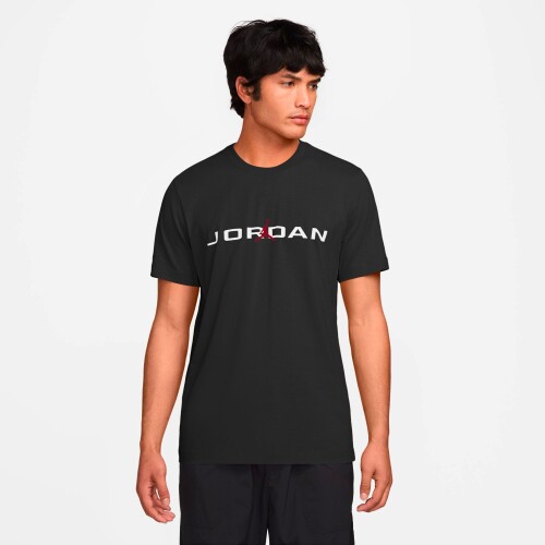 Remera Jordan Air de Hombre Negro