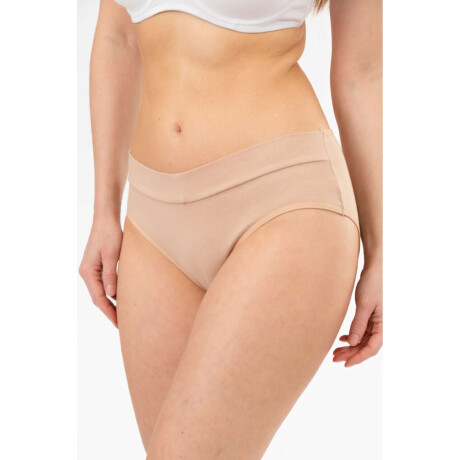 Bombacha alta tiro corto sacks Beige