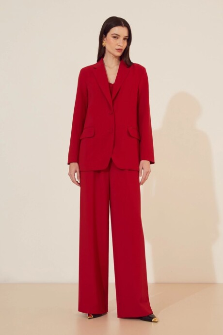 Blazer Martina Rojo