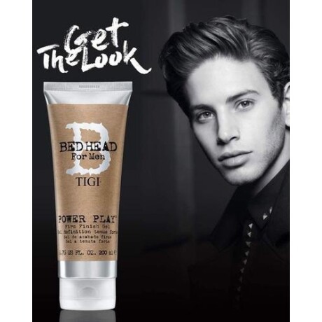 Gel de acabado firme para el cabello Tigi Bed Head Power Play 200ml Gel de acabado firme para el cabello Tigi Bed Head Power Play 200ml