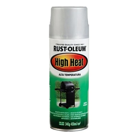 Aerosol Alta Temperatura Rust-Oleum 1093°C Plata para Motores Aerosol Alta Temperatura Rust-Oleum 1093°C Plata para Motores