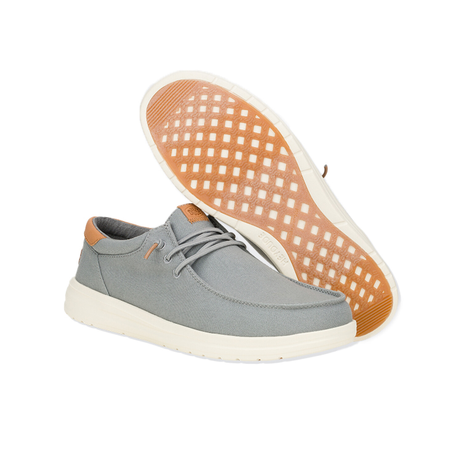 Zapatos Hey Dude Paul Canvas Gris — Hey Dude