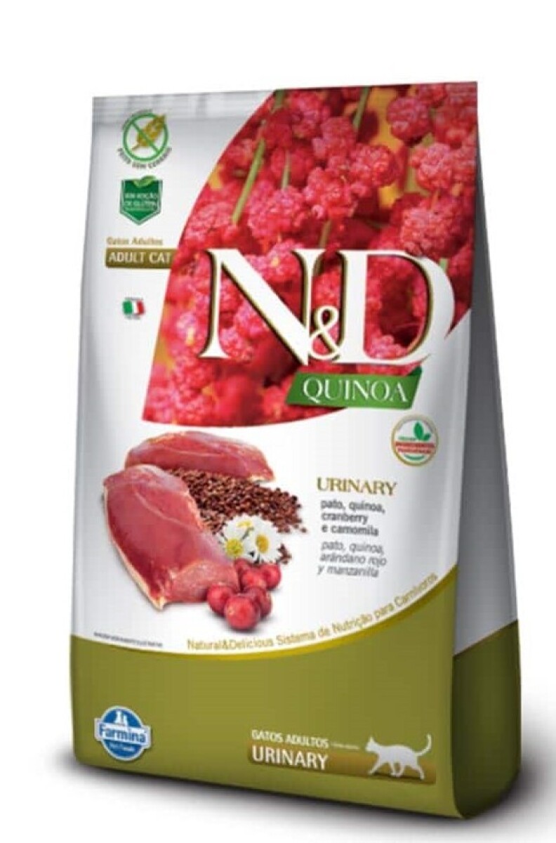 ND QUINOA FELINE URINARY PATO 1.5 KG 
