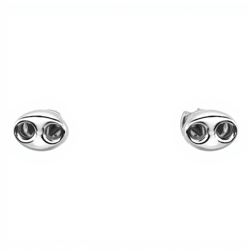 Caravanas pendientes Top Gucci - Plata 925 - Sin piedra - CA4009 sinpiedra