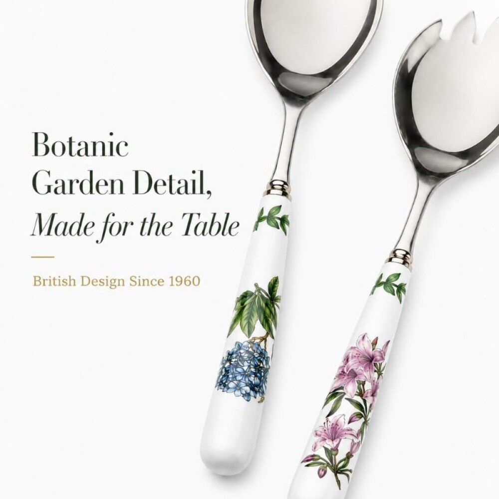 PORTMEIRION BOT GARDEN CUBIERTOS ENSALADA SET x 2 PORTMEIRION BOT GARDEN CUBIERTOS ENSALADA SET x 2