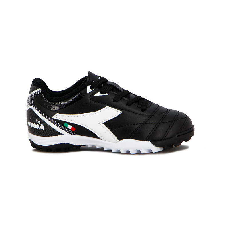 Diadora Futbol Roma Tf Baby - Negro-blanco Negro-blanco